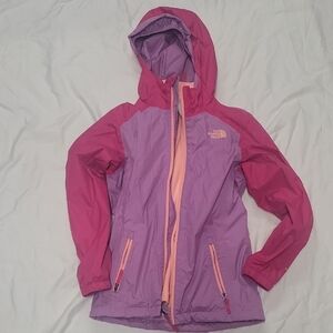 The North Face Girls Medium 10/12 Rain Coat Jacket